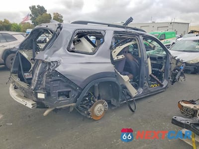Trzecie zdjęcie samochodu z tyłu: 2023 HONDA PILOT ELITE VIN:5FNYG1H8XPB029001 - miniatura