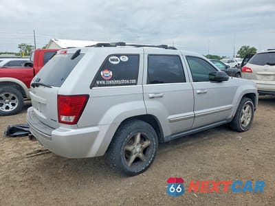 Trzecie zdjęcie samochodu z tyłu: 2007 JEEP GRAND CHEROKEE LIMITED VIN:1J8HR582X7C543420 - miniatura