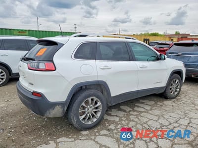 Trzecie zdjęcie samochodu z tyłu: 2021 JEEP CHEROKEE LATITUDE LUX VIN:1C4PJMMX0MD158279 - miniatura