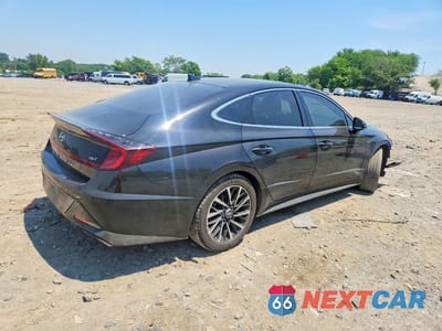Trzecie zdjęcie samochodu z tyłu: 2020 HYUNDAI SONATA SEL PLUS VIN:5NPEJ4J21LH042436 - miniatura