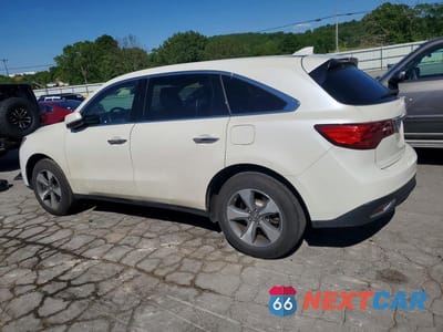 Drugie zdjęcie samochodu z przodu: 2016 ACURA MDX VIN:5FRYD3H27GB013935 - miniatura