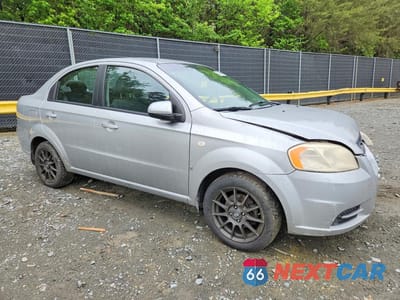 Czwarte zdjęcie samochodu z boku: 2007 CHEVROLET AVEO LT VIN:KL1TG56627B071305 - miniatura