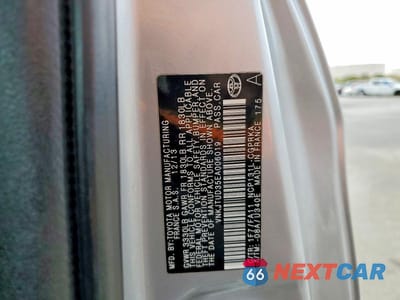 Zdjęcie 12 z 12 samochodu: 2014 TOYOTA YARIS 3-DOOR L FLEET VIN:VNKJTUD35EA006019 - miniatura