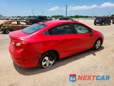 Trzecie zdjęcie samochodu z tyłu: 2016 CHEVROLET CRUZE LS VIN:1G1BC5SMXG7244200 - miniatura