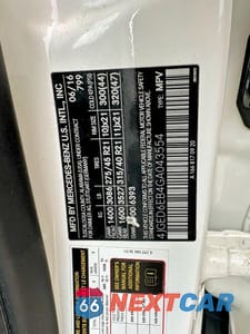 Zdjęcie 10 z 11 samochodu: 2016 MERCEDES-BENZ GLE COUPE 450 4MATIC VIN:4JGED6EB4GA043554 - miniatura