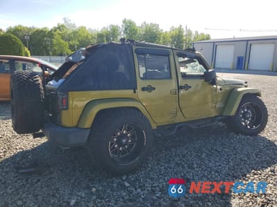 Trzecie zdjęcie samochodu z tyłu: 2007 JEEP WRANGLER SAHARA VIN:1J8GA59147L161148 - miniatura