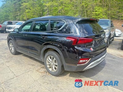Trzecie zdjęcie samochodu z tyłu: 2019 HYUNDAI SANTA FE SE VIN:5NMS2CAD6KH085144 - miniatura