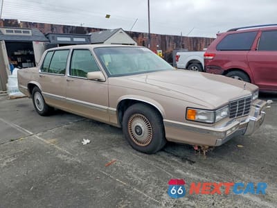 Czwarte zdjęcie samochodu z boku: 1992 CADILLAC DEVILLE VIN:1G6CD53B6N4277718 - miniatura