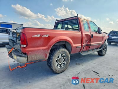 Trzecie zdjęcie samochodu z tyłu: 1999 FORD F250 SUPER DUTY VIN:1FTNX21SXXEA48907 - miniatura