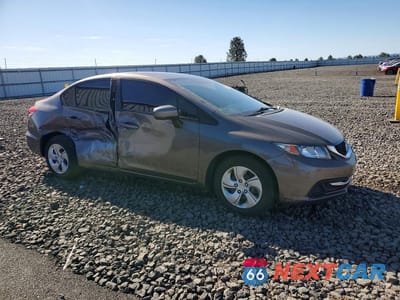 Czwarte zdjęcie samochodu z boku: 2014 HONDA CIVIC LX VIN:19XFB2F58EE229950 - miniatura