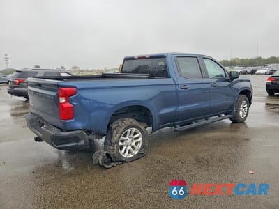 Trzecie zdjęcie samochodu z tyłu: 2022 CHEVROLET SILVERADO K1500 VIN:1GCUDAED4NZ522639 - miniatura