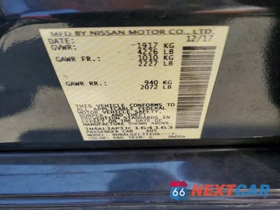 Zdjęcie 12 z 12 samochodu: 2018 NISSAN ALTIMA 2.5 S VIN:1N4AL3AP3JC164163 - miniatura