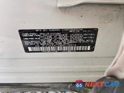 Zdjęcie 13 z 13 samochodu: 2021 SUBARU FORESTER TOURING VIN:JF2SKAXC6MH518874 - miniatura