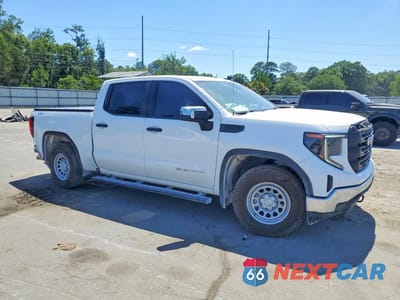 Czwarte zdjęcie samochodu z boku: 2022 GMC SIERRA K1500 VIN:3GTUUAEDXNG557458 - miniatura