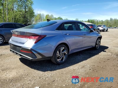 Trzecie zdjęcie samochodu z tyłu: 2026 HYUNDAI ELANTRA LIMITED VIN:KMHLN4DJ6TU195751 - miniatura