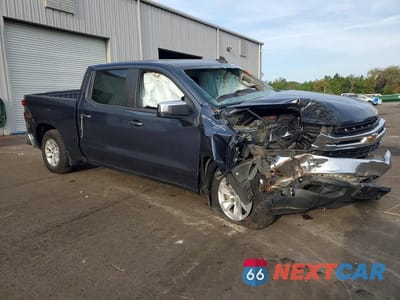 Czwarte zdjęcie samochodu z boku: 2022 CHEVROLET SILVERADO LTD C1500 LT VIN:1GCPWCED6NZ129437 - miniatura
