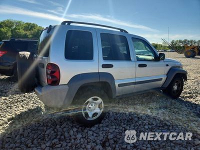 Trzecie zdjęcie samochodu z tyłu: 2006 JEEP LIBERTY SPORT VIN:1J4GL48KX6W115322 - miniatura