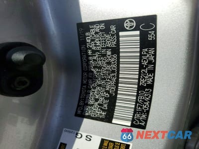 Zdjęcie 12 z 12 samochodu: 2020 TOYOTA COROLLA LE VIN:JTDEPRAE3LJ083356 - miniatura