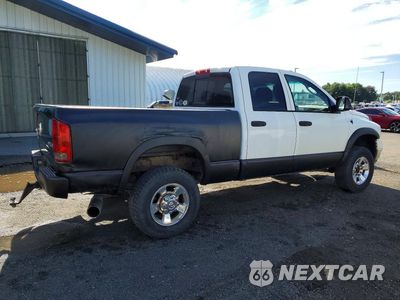 Trzecie zdjęcie samochodu z tyłu: 2005 DODGE RAM 2500 ST VIN:3D7KS28C75G732423 - miniatura