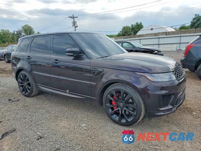 Czwarte zdjęcie samochodu z boku: 2020 LAND ROVER RANGE ROVER SPORT HST VIN:SALWS2RU9LA727506 - miniatura
