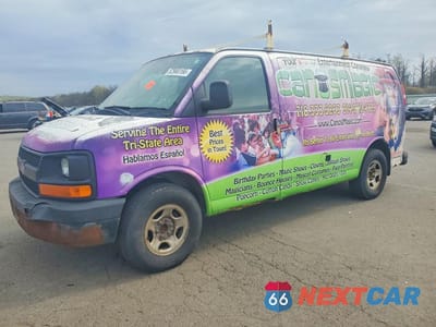 2007 CHEVROLET EXPRESS 1500 DELIVERY VAN 1GCFG15X471208386 - główne zdjęcie licytacji z USA - miniatura