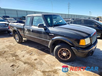 Czwarte zdjęcie samochodu z boku: 2002 FORD RANGER SUPER CAB VIN:1FTYR44V62PB43650 - miniatura