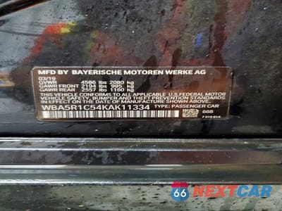 Zdjęcie 13 z 13 samochodu: 2019 BMW 330I VIN:WBA5R1C54KAK11334 - miniatura