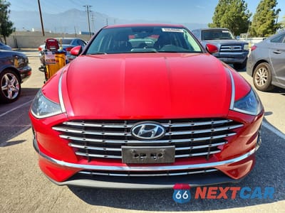 Piąte zdjęcie samochodu w środku: 2020 HYUNDAI SONATA HYBRID BLUE VIN:KMHL24JJ1LA015350 - miniatura