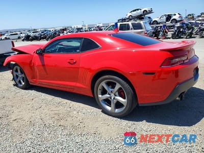 Drugie zdjęcie samochodu z przodu: 2014 CHEVROLET CAMARO LT VIN:2G1FF1E34E9186715 - miniatura
