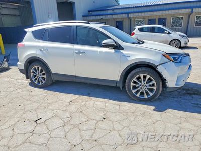 Czwarte zdjęcie samochodu z boku: 2017 TOYOTA RAV4 HV LIMITED VIN:JTMDJREV7HD073233 - miniatura