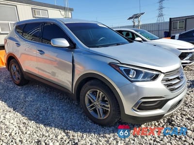 Czwarte zdjęcie samochodu z boku: 2018 HYUNDAI SANTA FE SPORT 2.4L VIN:5XYZT3LB9JG538396 - miniatura