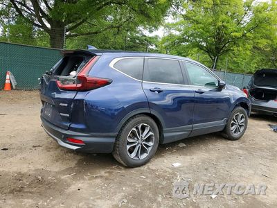 Trzecie zdjęcie samochodu z tyłu: 2022 HONDA CR-V EXL VIN:5J6RT6H82NL050233 - miniatura