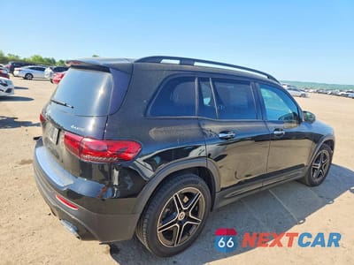 Trzecie zdjęcie samochodu z tyłu: 2021 MERCEDES-BENZ GLB 250 4MATIC VIN:W1N4M4HB5MW103395 - miniatura