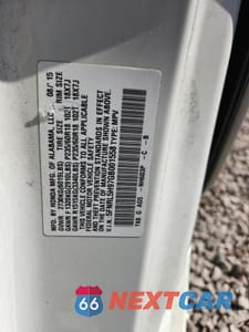 Zdjęcie 13 z 13 samochodu: 2016 HONDA ODYSSEY TOURING VIN:5FNRL5H97GB001558 - miniatura