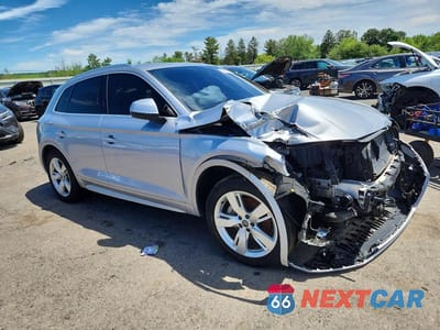Czwarte zdjęcie samochodu z boku: 2018 AUDI Q5 PREMIUM PLUS VIN:WA1BNAFY5J2010004 - miniatura