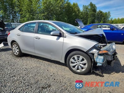 Czwarte zdjęcie samochodu z boku: 2015 TOYOTA COROLLA LE VIN:2T1BURHE3FC392598 - miniatura