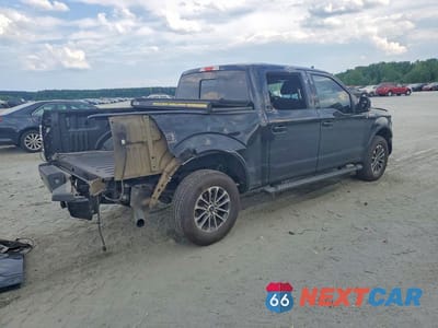 Trzecie zdjęcie samochodu z tyłu: 2020 FORD F150 SUPERCREW VIN:1FTEW1E59LFC78492 - miniatura