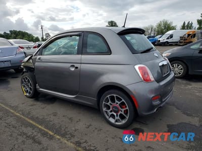 Drugie zdjęcie samochodu z przodu: 2012 FIAT 500 SPORT VIN:3C3CFFBR2CT114541 - miniatura