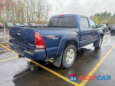 Czwarte zdjęcie samochodu z boku: 2008 TOYOTA TACOMA DOUBLE CAB VIN:5TELU42N88Z571247 - miniatura