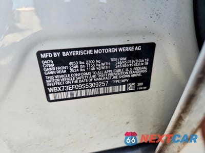 Zdjęcie 12 z 12 samochodu: 2025 BMW X1 XDRIVE28I VIN:WBX73EF09S5309257 - miniatura