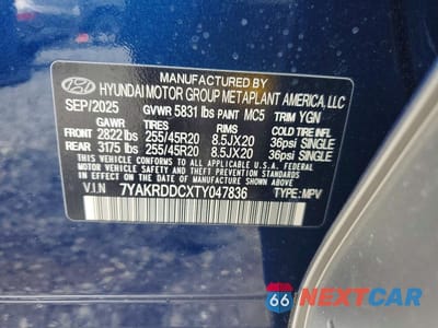 Zdjęcie 14 z 14 samochodu: 2026 HYUNDAI IONIQ 5 LIMITED VIN:7YAKRDDCXTY047836 - miniatura