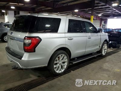Trzecie zdjęcie samochodu z tyłu: 2019 FORD EXPEDITION PLATINUM VIN:1FMJU1MT7KEA17379 - miniatura