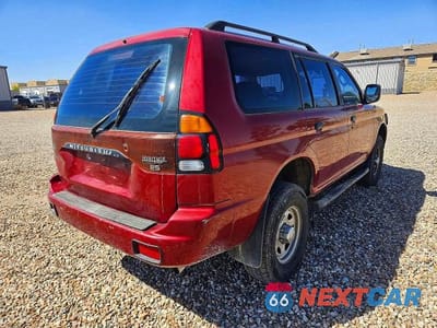 Czwarte zdjęcie samochodu z boku: 2003 MITSUBISHI MONTERO SPORT ES VIN:JA4LS21H23J017253 - miniatura
