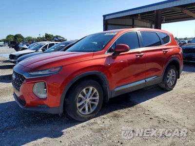 2019 HYUNDAI SANTA FE SE 5NMS23AD8KH104664 - główne zdjęcie licytacji z USA - miniatura
