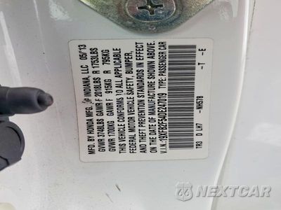 Zdjęcie 12 z 12 samochodu: 2013 HONDA CIVIC LX VIN:19XFB2F54DE247019 - miniatura