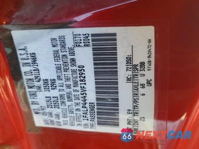Zdjęcie 13 z 13 samochodu: 1997 FORD MUSTANG VIN:1FALP4445VF182950 - miniatura
