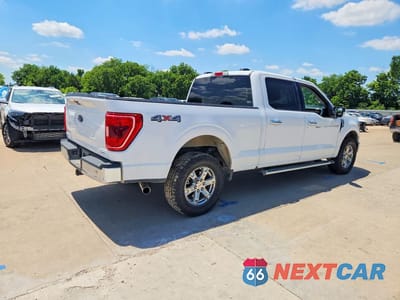 Trzecie zdjęcie samochodu z tyłu: 2023 FORD F150 VIN:1FTFW1E85PKD10298 - miniatura