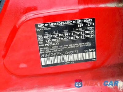 Zdjęcie 13 z 13 samochodu: 2020 MERCEDES-BENZ GLA 250 VIN:W1NTG4EBXLU040022 - miniatura
