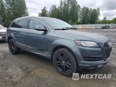 Czwarte zdjęcie samochodu z boku: 2014 AUDI Q7 PREMIUM PLUS VIN:WA1LGAFEXED020560 - miniatura