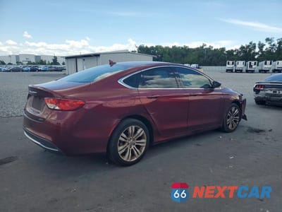 Trzecie zdjęcie samochodu z tyłu: 2015 CHRYSLER 200 LIMITED VIN:1C3CCCAB2FN609970 - miniatura